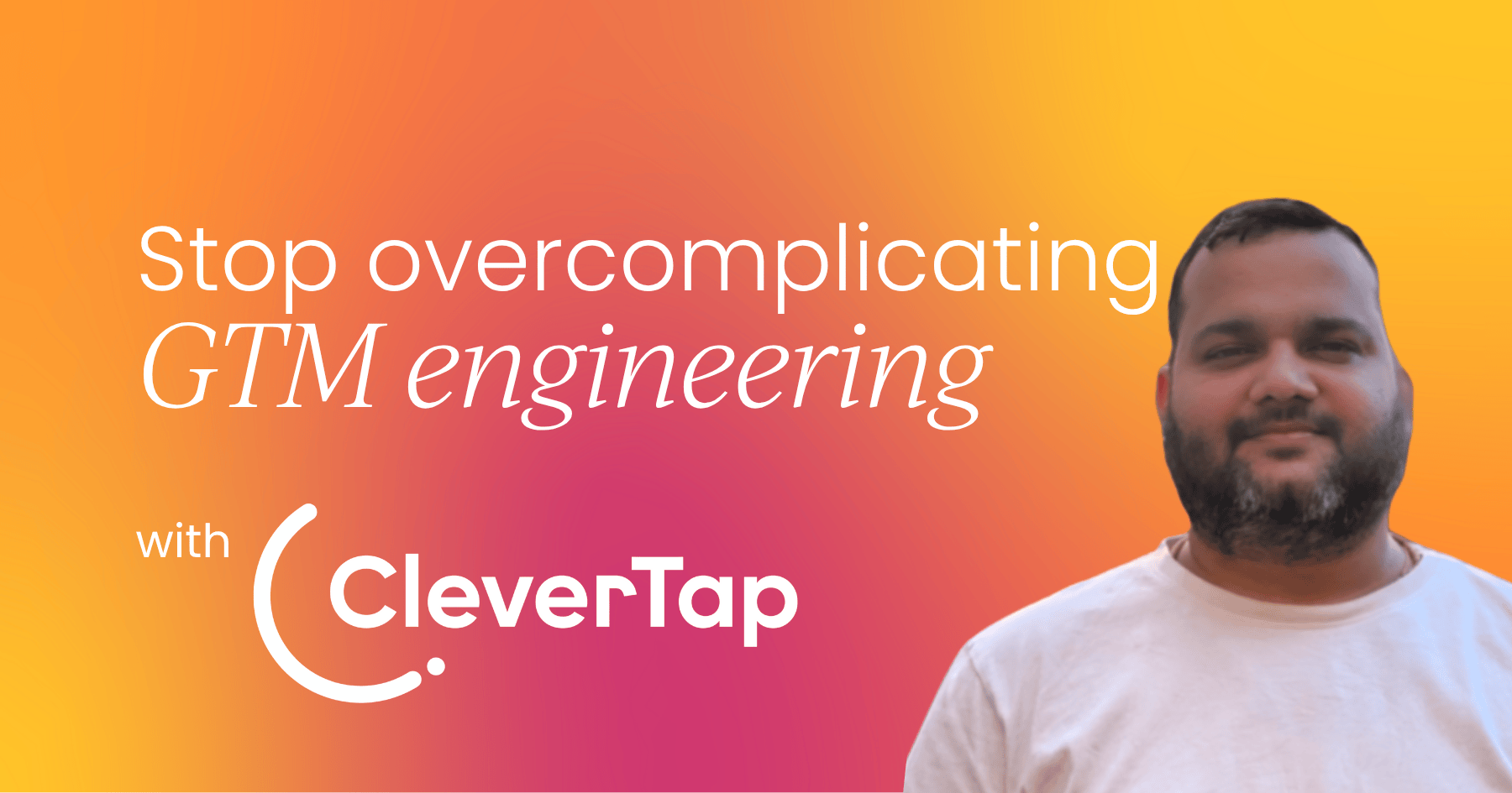 GTM engineering: The simple solution everyone's making complicated