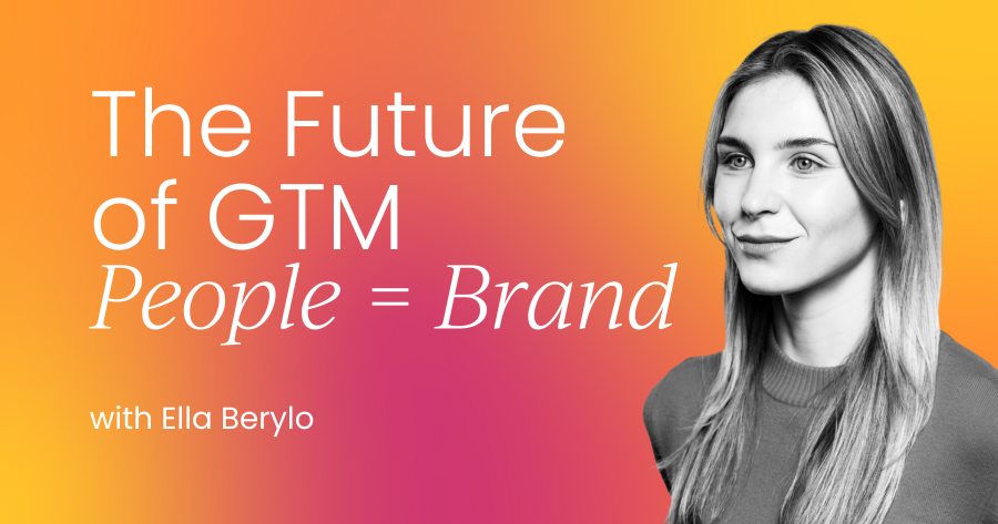 The future of GTM:  Why the architecture of trust is shifting upstream